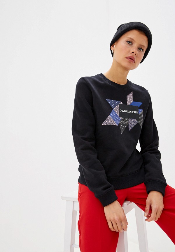 

Свитшот Calvin Klein Jeans, Черный