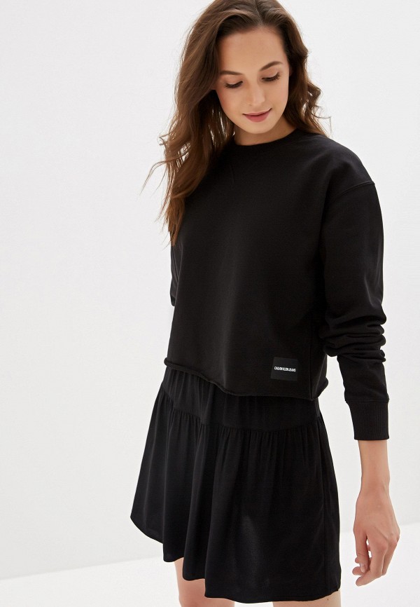 

Свитшот Calvin Klein Jeans, Черный, Calvin Klein Jeans CA939EWFQXE7