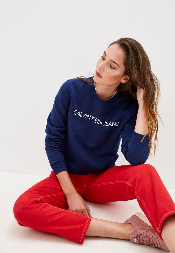 

Свитшот Calvin Klein Jeans, Синий