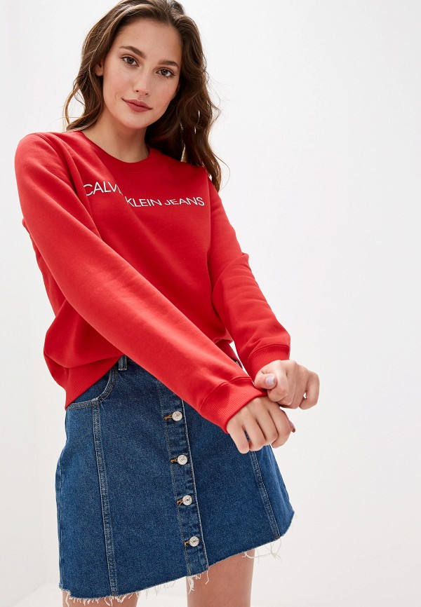 

Свитшот Calvin Klein Jeans, Красный