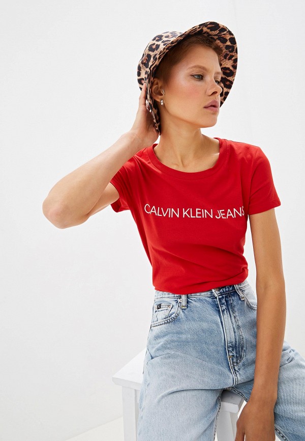 

Футболка Calvin Klein Jeans, Красный
