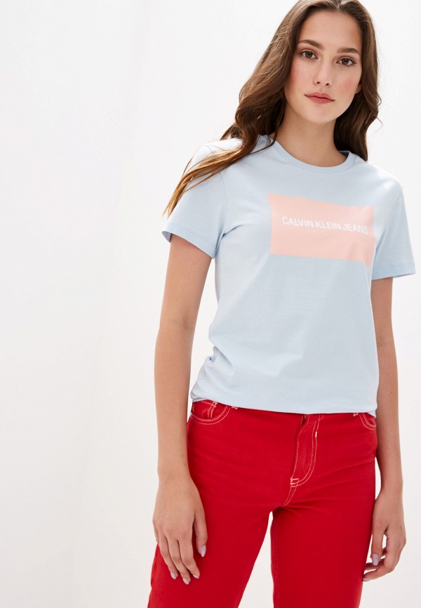

Футболка Calvin Klein Jeans, Голубой