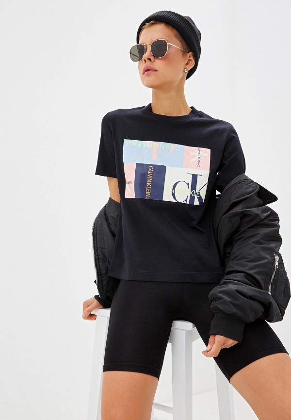 

Футболка Calvin Klein Jeans, Черный