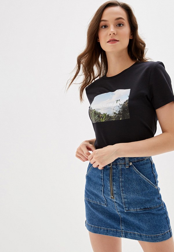 

Футболка Calvin Klein Jeans, Черный