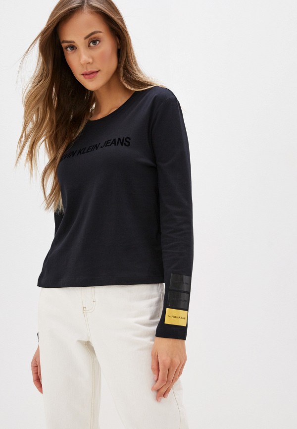 

Лонгслив Calvin Klein Jeans, Черный, Calvin Klein Jeans CA939EWFQYW1