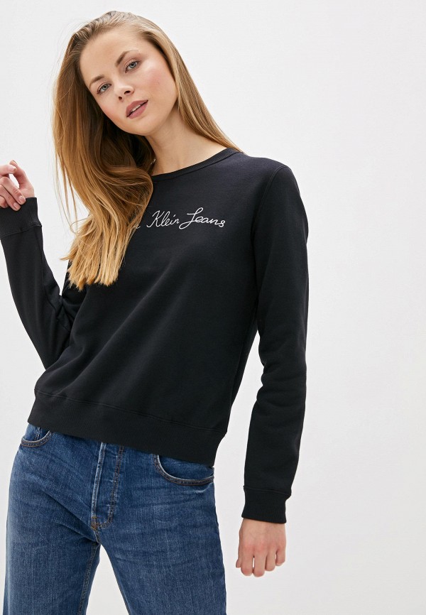 

Свитшот Calvin Klein Jeans, Черный, Calvin Klein Jeans CA939EWFQZA5