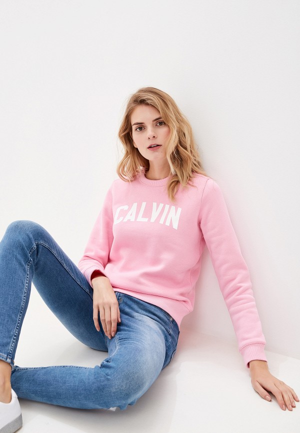

Свитшот Calvin Klein Jeans, Розовый, Calvin Klein Jeans CA939EWFQZA6