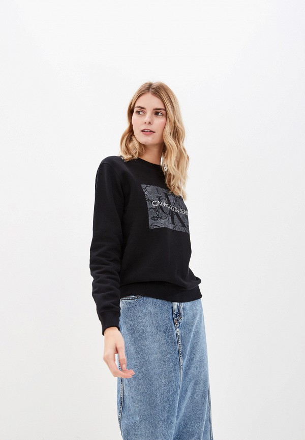 

Свитшот Calvin Klein Jeans, Черный, Calvin Klein Jeans CA939EWFQZB1