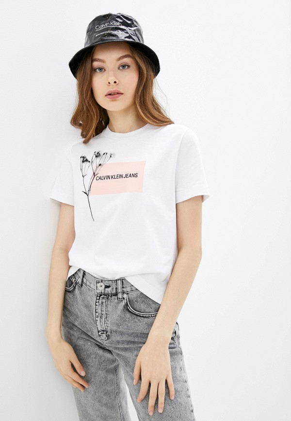 

Футболка Calvin Klein Jeans, Белый, Calvin Klein Jeans CA939EWFQZB3