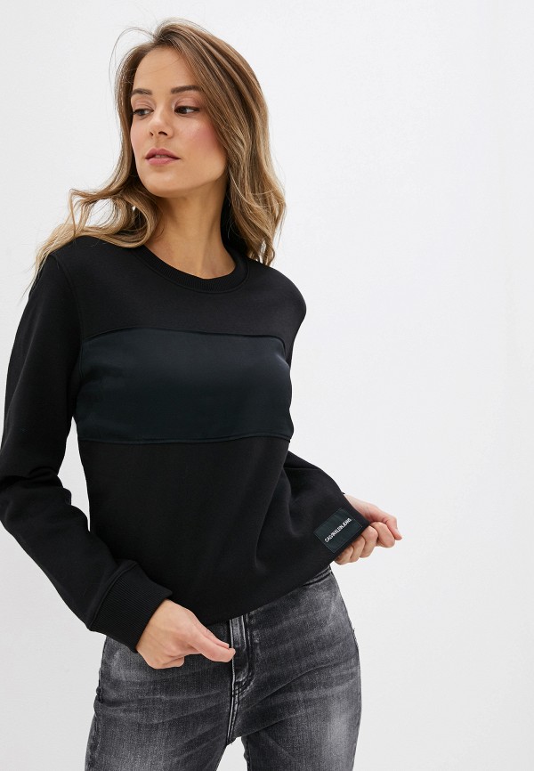 

Свитшот Calvin Klein Jeans, Черный, Calvin Klein Jeans CA939EWHDIW9
