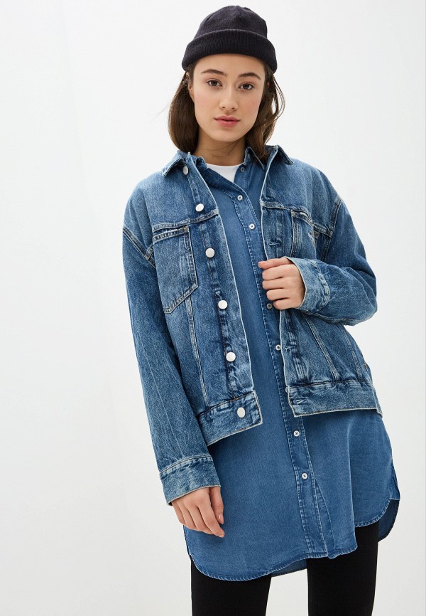 

Куртка джинсовая Calvin Klein Jeans, Синий, Calvin Klein Jeans CA939EWHPXX8