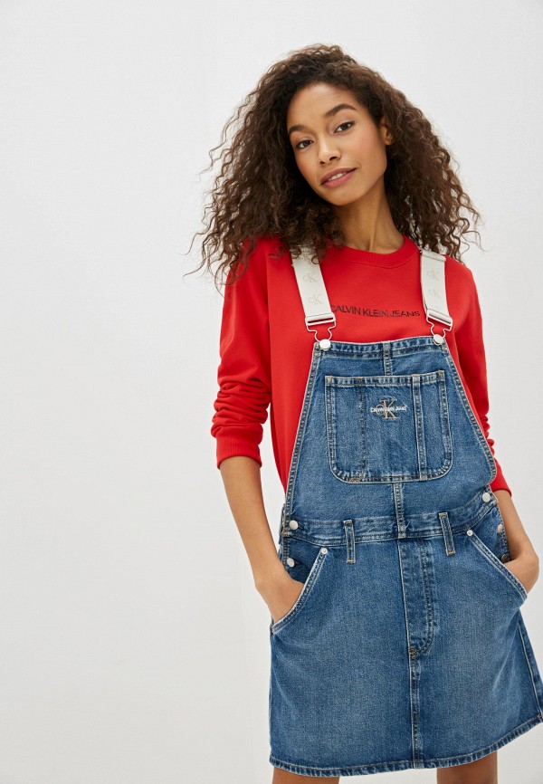 

Платье джинсовое Calvin Klein Jeans, Синий