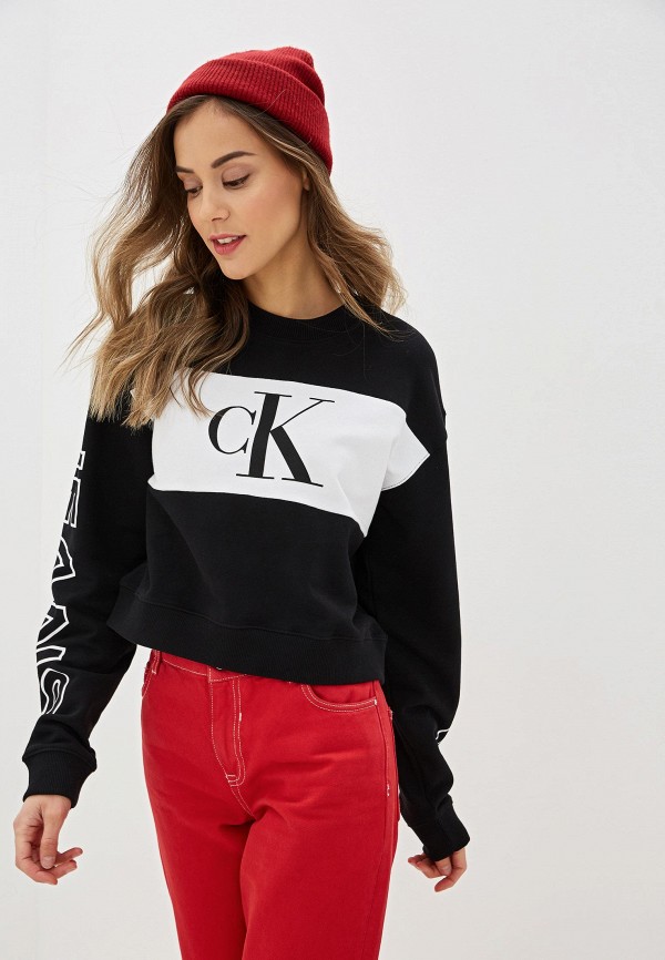 

Свитшот Calvin Klein Jeans, Черный