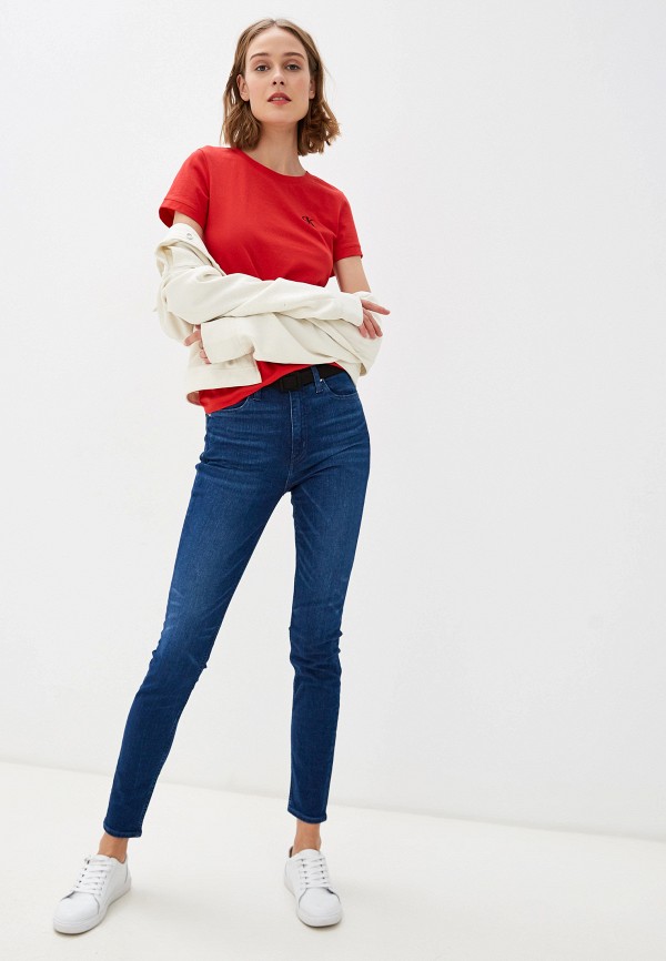 

Футболка Calvin Klein Jeans, Красный, Calvin Klein Jeans CA939EWHPYC7