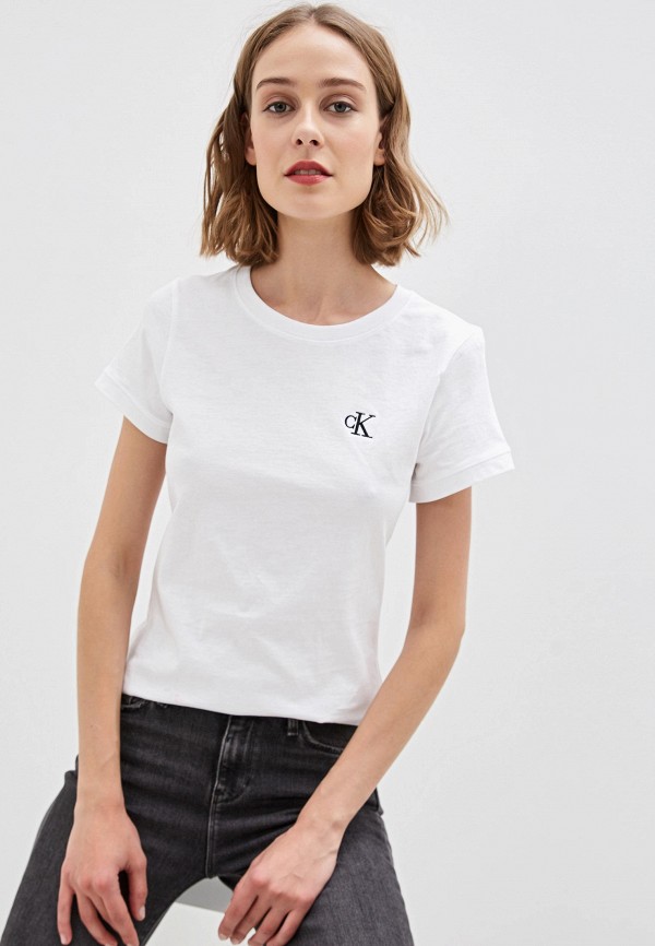 

Футболка Calvin Klein Jeans, Белый, Calvin Klein Jeans CA939EWHPYC8