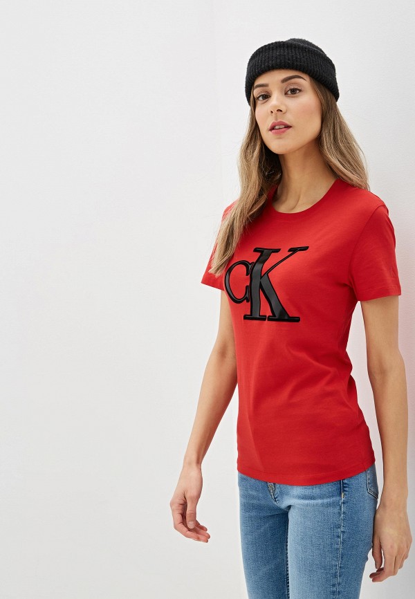 

Футболка Calvin Klein Jeans, Красный