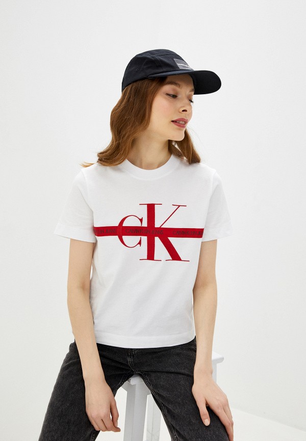 

Футболка Calvin Klein Jeans, Белый, Calvin Klein Jeans CA939EWHPYD7