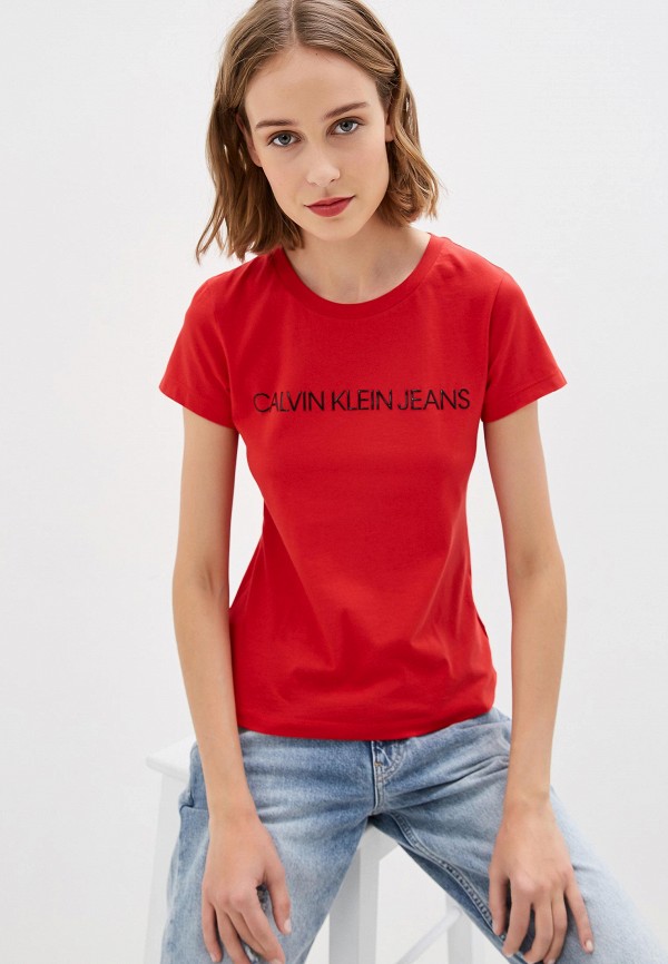 

Футболка Calvin Klein Jeans, Красный