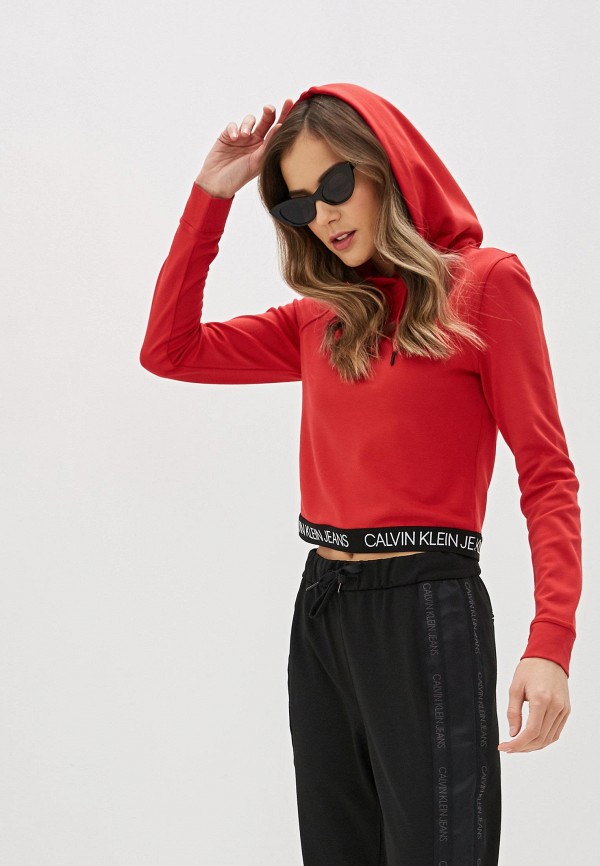 

Худи Calvin Klein Jeans, Красный