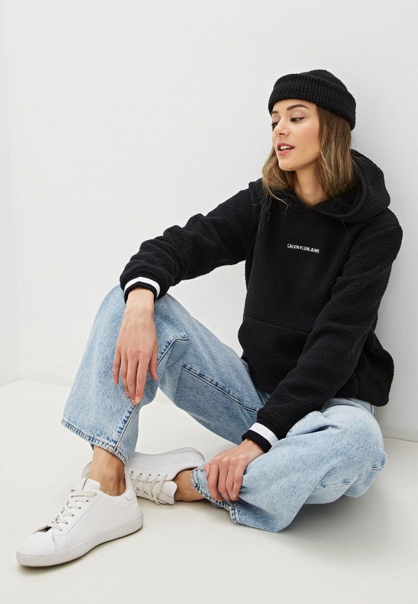 

Худи Calvin Klein Jeans, Черный