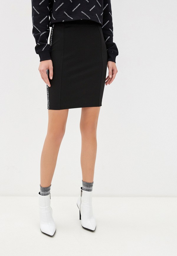

Юбка Calvin Klein Jeans, Черный, Calvin Klein Jeans CA939EWHPYZ6