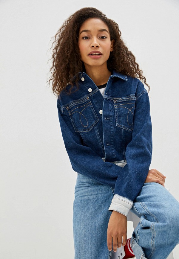 

Куртка джинсовая Calvin Klein Jeans, Синий
