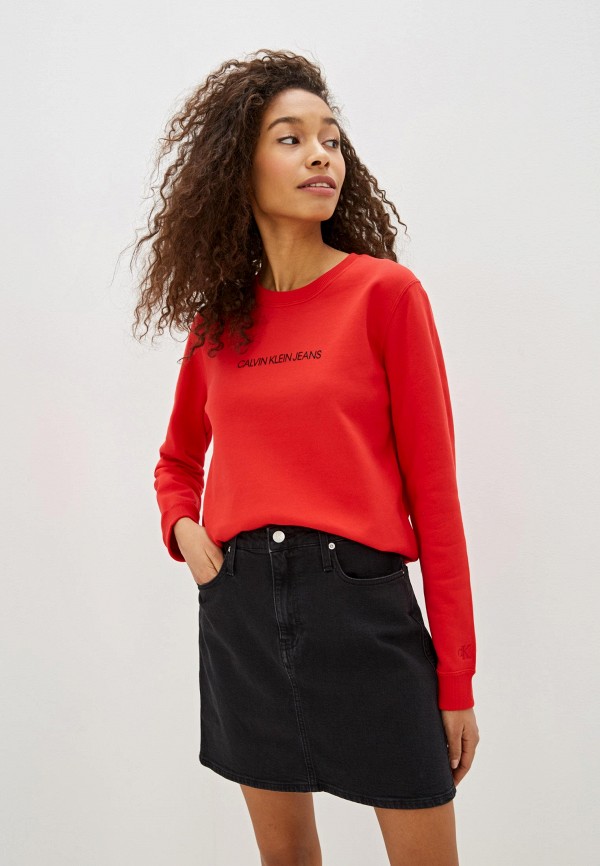 

Свитшот Calvin Klein Jeans, Красный, Calvin Klein Jeans CA939EWHPZA8