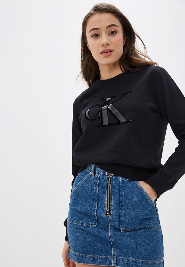 

Свитшот Calvin Klein Jeans, Черный, Calvin Klein Jeans CA939EWHPZA9
