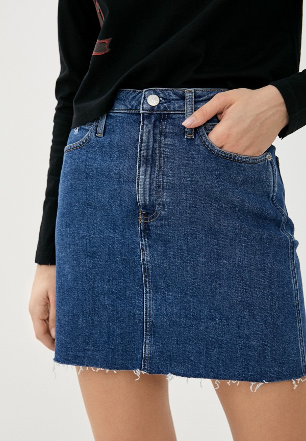 

Юбка джинсовая Calvin Klein Jeans, Синий, Calvin Klein Jeans CA939EWHPZC2