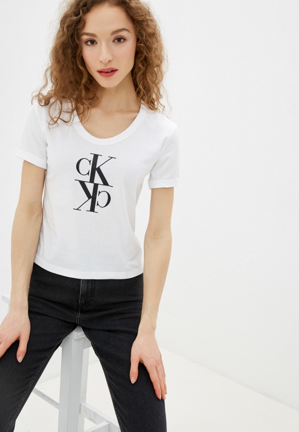 

Футболка Calvin Klein Jeans, Белый