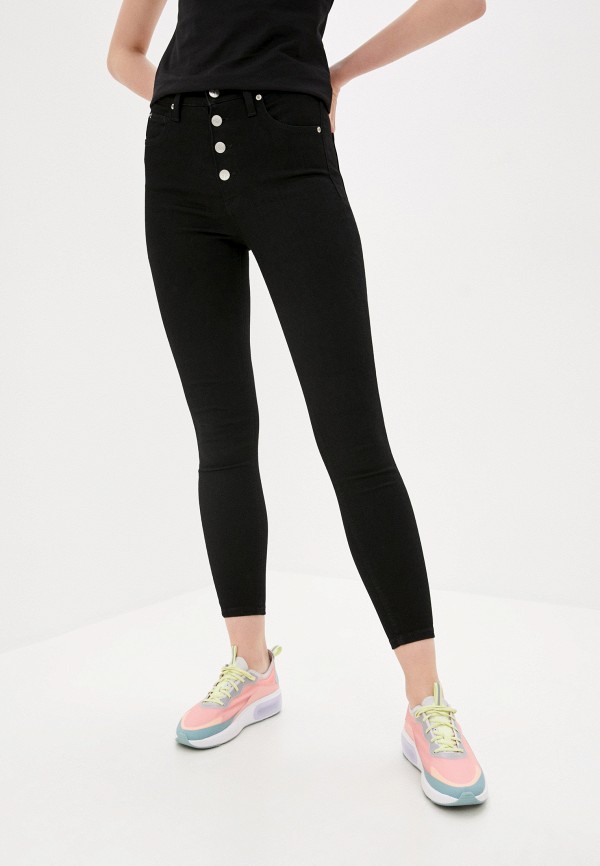 

Джинсы Calvin Klein Jeans, Черный, HIGH RISE SUPER SKINNY ANKLE