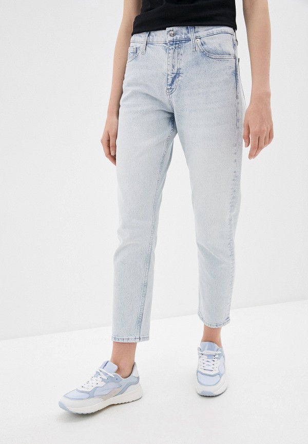 

Джинсы Calvin Klein Jeans, Голубой, MOM JEANS