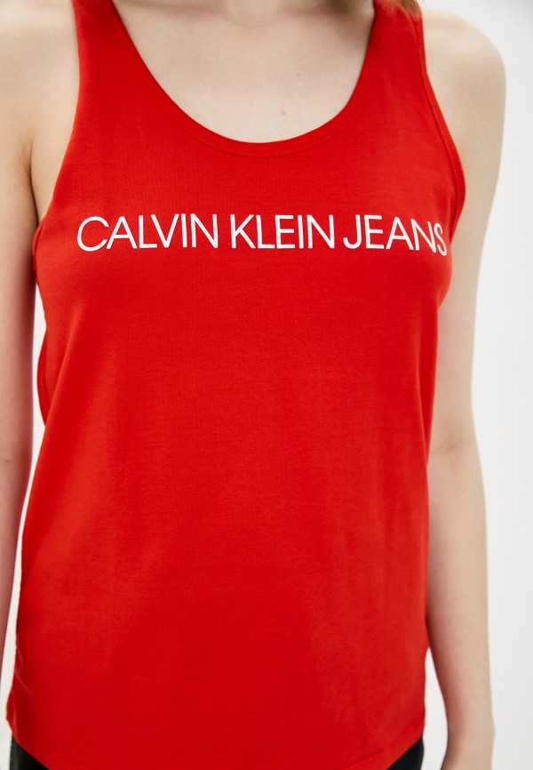 

Майка Calvin Klein Jeans, Красный, Calvin Klein Jeans CA939EWHYQM3