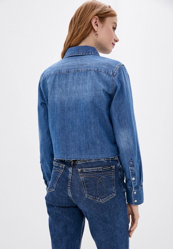 

Рубашка джинсовая Calvin Klein Jeans, Синий, Calvin Klein Jeans CA939EWHYQQ6