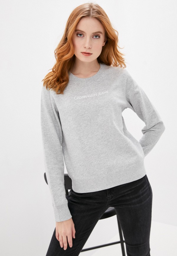 

Свитшот Calvin Klein Jeans, Серый, Calvin Klein Jeans CA939EWHYQR6