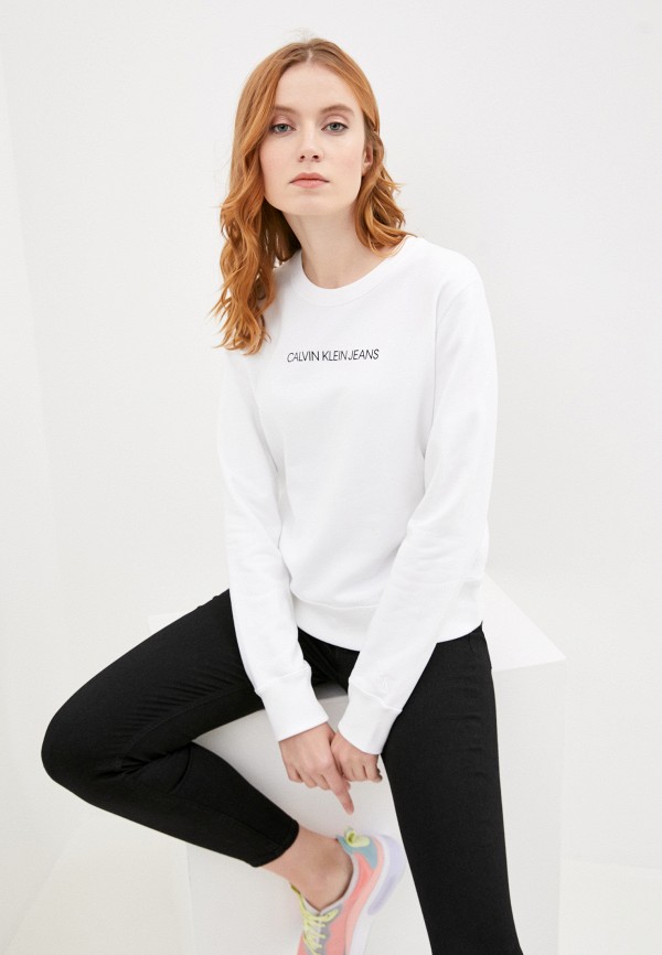 

Свитшот Calvin Klein Jeans, Белый, Calvin Klein Jeans CA939EWHYQR8