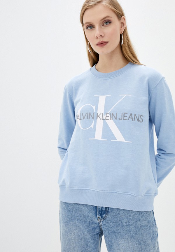 

Свитшот Calvin Klein Jeans, Голубой, Calvin Klein Jeans CA939EWHYQS7