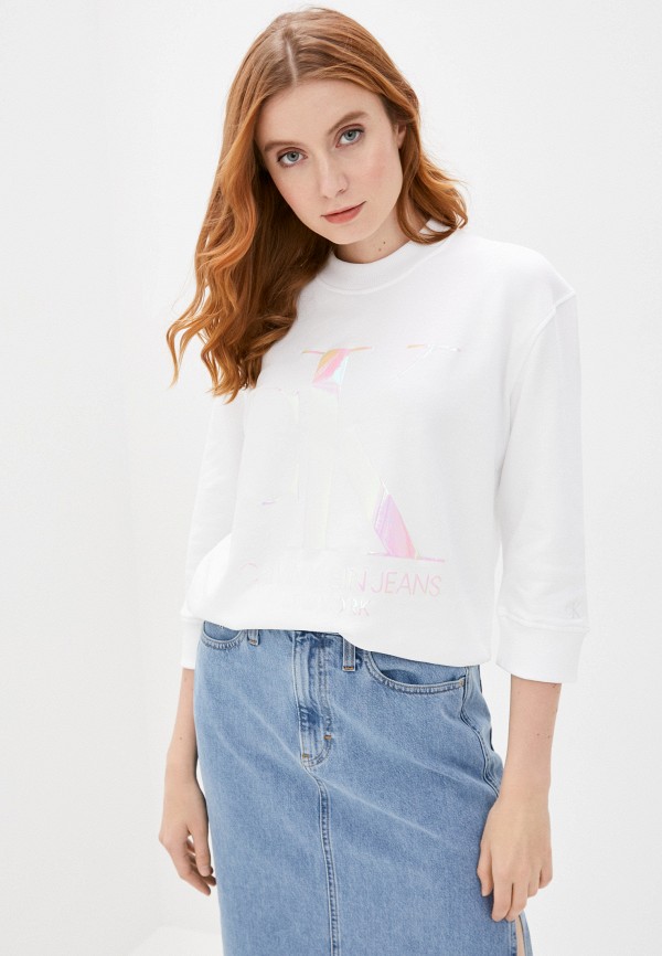 

Свитшот Calvin Klein Jeans, Белый, Calvin Klein Jeans CA939EWHYQT0