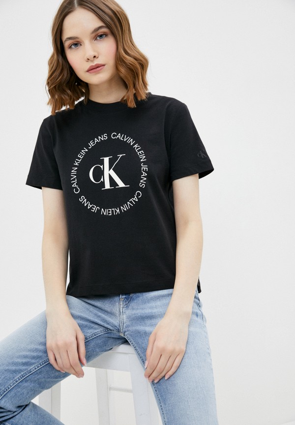 

Футболка Calvin Klein Jeans, Черный, Calvin Klein Jeans CA939EWHYQU6