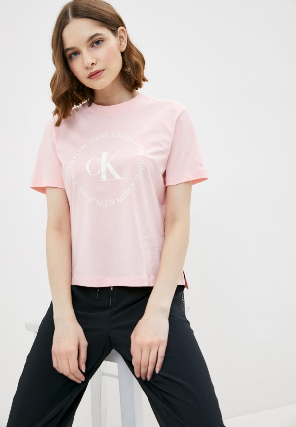 

Футболка Calvin Klein Jeans, Розовый