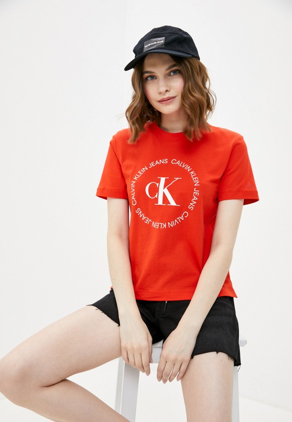 

Футболка Calvin Klein Jeans, Красный