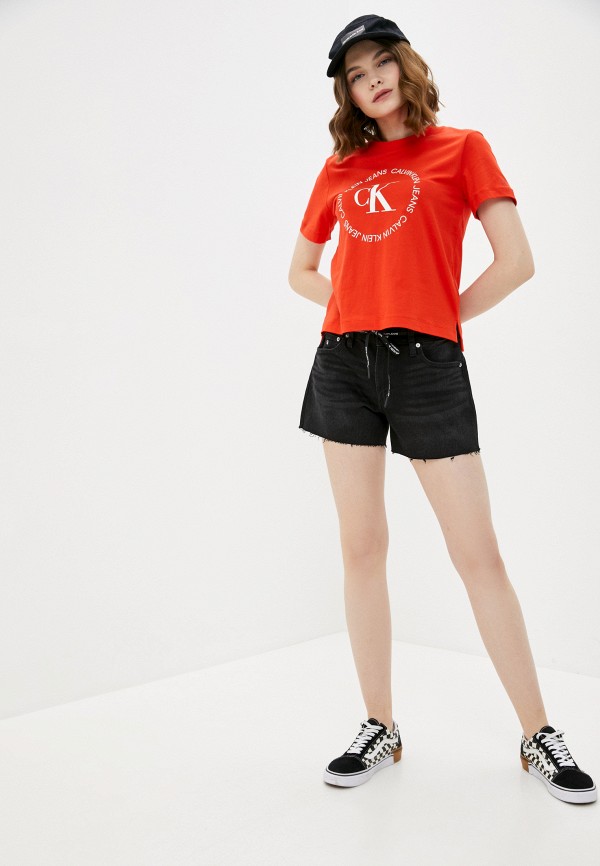 

Футболка Calvin Klein Jeans, Красный, Calvin Klein Jeans CA939EWHYQU8