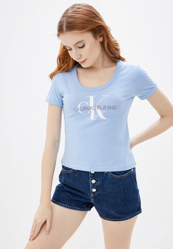 

Футболка Calvin Klein Jeans, Голубой