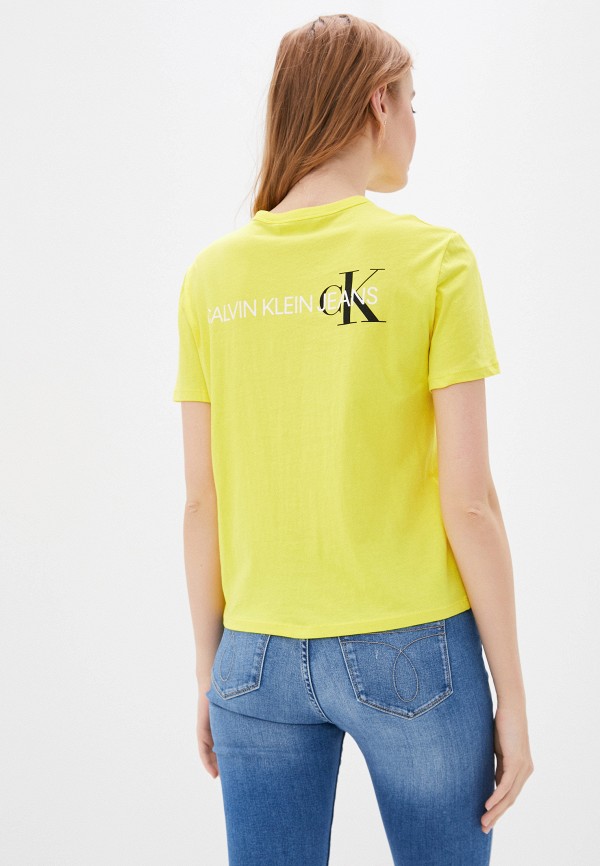 

Футболка Calvin Klein Jeans, Желтый, Calvin Klein Jeans CA939EWHYQW9