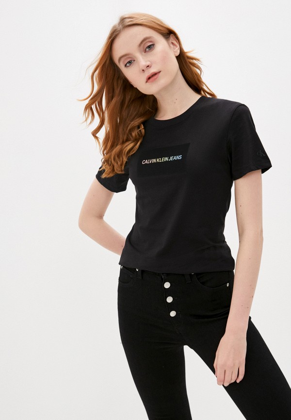 

Футболка Calvin Klein Jeans, Черный