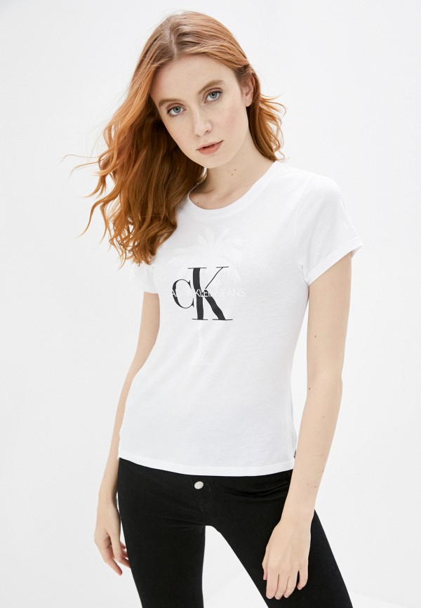 

Футболка Calvin Klein Jeans, Белый