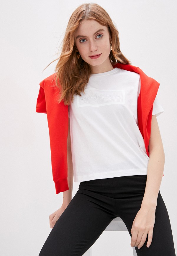 

Футболка Calvin Klein Jeans, Белый, Calvin Klein Jeans CA939EWHYQY8
