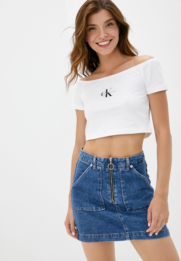 

Топ Calvin Klein Jeans, Белый, Calvin Klein Jeans CA939EWJSRH2