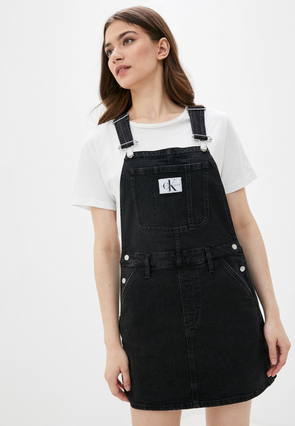 

Платье джинсовое Calvin Klein Jeans, Серебряный, Calvin Klein Jeans CA939EWJTHT5