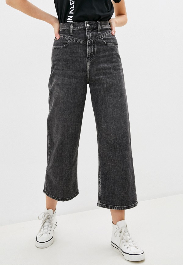 

Джинсы Calvin Klein Jeans, Серый, SUPER HIGH RISE WIDE